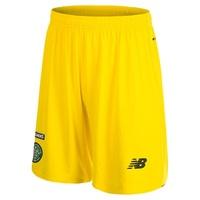 Celtic Home Goalkeeper Shorts 2015/16 Yellow