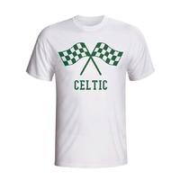 Celtic Waving Flags T-shirt (white) - Kids