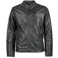 Celio DUBIKER men\'s Leather jacket in black