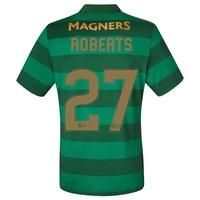 Celtic Away Elite Shirt 2017-18 with Roberts 27 printing, Black