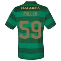 Celtic Away Elite Shirt 2017-18 with Miller 59 printing, Black