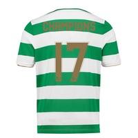 celtic home shirt 2017 18 no sponsor with champions 17 printing greenw ...