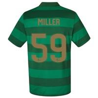 celtic away shirt 2017 18 kids with miller 59 printing black