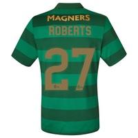 Celtic Away Elite Shirt 2017-18 with Roberts 27 printing, Black
