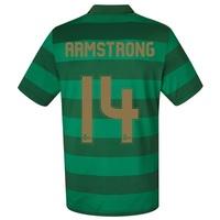 Celtic Away Shirt 2017-18 - Kids with Armstrong 14 printing, Black