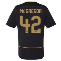 celtic away shirt 2016 17 kids with mcgregor 42 printing black