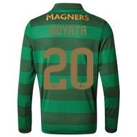 celtic away shirt 2017 18 long sleeve with boyata 20 printing black