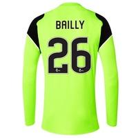 celtic home kids goalkeeper shirt 2016 17 long sleeve with bailly 26 g ...