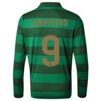 celtic away shirt 2017 18 long sleeve kids with griffiths 9 printi bla ...