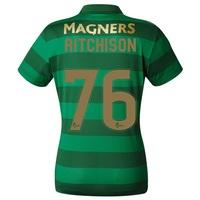 celtic away shirt 2017 18 womens with aitchison 76 printing black