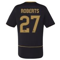 Celtic Away Shirt 2016-17 - Kids with Roberts 27 printing, Black