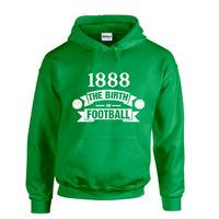 celtic birth of football hoody red