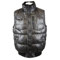 cedarwood state medium size black padded gilet