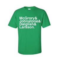 celtic football legends t shirt green