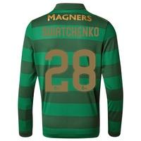 celtic away shirt 2017 18 long sleeve with sviatchenko 28 printing bla ...