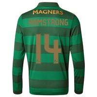 celtic away shirt 2017 18 long sleeve with armstrong 14 printing black