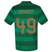 Celtic Away Shirt 2017-18 - Kids with Forrest 49 printing, Black