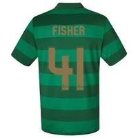 celtic away shirt 2017 18 no sponsor with fisher 41 printing black