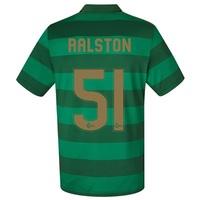 Celtic Away Shirt 2017-18 - Kids with Ralston 51 printing, Black