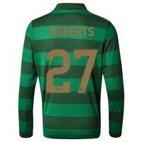 celtic away shirt 2017 18 long sleeve kids with roberts 27 printin bla ...