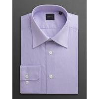 cerruti 1881 lilac fine stripe shirt 155 lilac