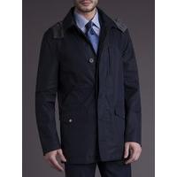 cerruti 1881 navy mackintosh 42r navy