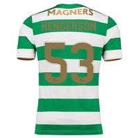 celtic home elite shirt 2017 18 with henderson 53 printing greenwhite