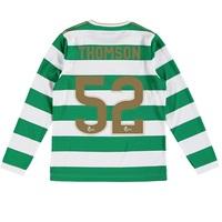 celtic home shirt 2017 18 long sleeve kids with thomson 52 printin gre ...