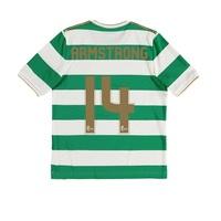 Celtic Home Shirt 2017-18 - Kids with Armstrong 14 printing, Green/White