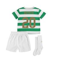 Celtic Home Infant Kit 2017-18 with Boyata 20 printing, Green/White