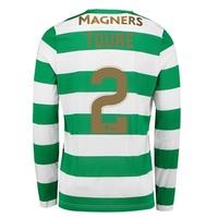 celtic home shirt 2017 18 long sleeve with toure 2 printing greenwhite