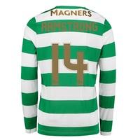 celtic home shirt 2017 18 long sleeve with armstrong 14 printing green ...