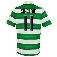 celtic home shirt 2016 17 kids with sinclair 11 printing greenwhite