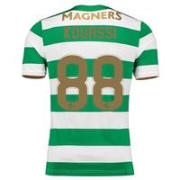 Celtic Home Elite Shirt 2017-18 with Kouassi 88 printing, Green/White