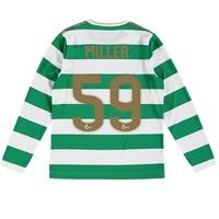 celtic home shirt 2017 18 long sleeve kids with miller 59 printing gre ...