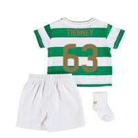 Celtic Home Baby Kit 2017-18 with Tierney 63 printing, Green/White