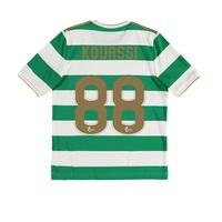 Celtic Home Shirt 2017-18 - Kids with Kouassi 88 printing, Green/White