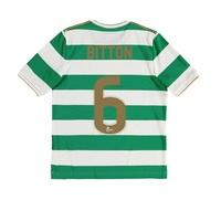 celtic home shirt 2017 18 kids with bitton 6 printing greenwhite