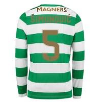 Celtic Home Shirt 2017-18 - Long...