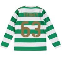 celtic home shirt 2017 18 long sleeve kids with tierney 63 printin gre ...