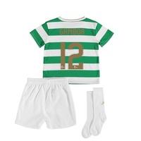 Celtic Home Infant Kit 2017-18 with Gamboa 12 printing, Green/White