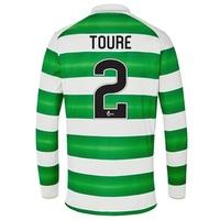 celtic home shirt 2016 17 long sleeve kids with toure 2 printing green ...