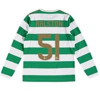 celtic home shirt 2017 18 long sleeve kids with ralston 51 printin gre ...