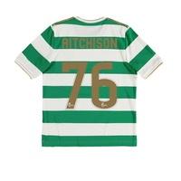 celtic home shirt 2017 18 kids with aitchison 76 printing greenwhite