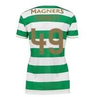 Celtic Home Shirt 2017-18 - Womens with Forrest 49 printing, Green/White