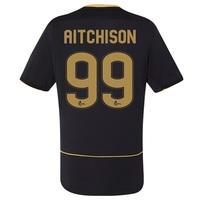 celtic away shirt 2016 17 kids with aitchison 99 printing black