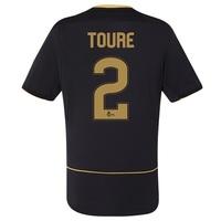 celtic away shirt 2016 17 kids with toure 2 printing black