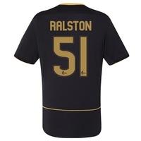 Celtic Away Shirt 2016-17 - Kids with Ralston 51 printing, Black