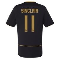 Celtic Away Shirt 2016-17 - Kids with Sinclair 11 printing, Black