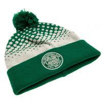 Celtic Cuff Bobble Knitted Hat